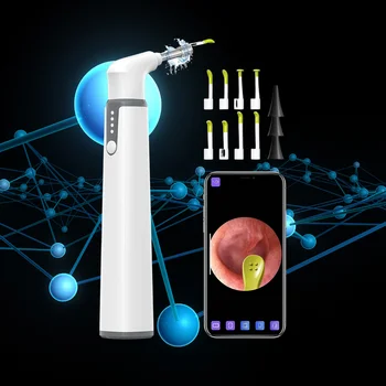 WIFI Визуальный Цифровой Отоскоп Ушной Эндоскоп Камера Медицинский Очиститель Ушной Серы Камера Инструменты для Ушей Носа Поддержка IOS Android