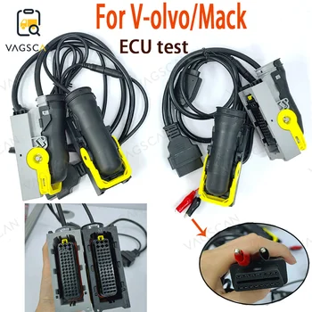 Инженерный сверхмощный жгут, совместимый с кабелем V-olvo/Mack ECU, программирование, тестирование, проверка подключения