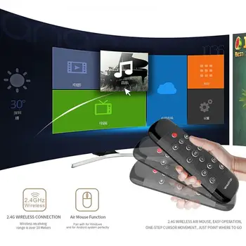 Воздушная мышь, креативный удобный разъем для Smart TV, беспроводная сенсорная панель, беспроводная клавиатура