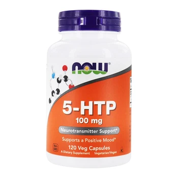 Нейромедиаторная поддержка 5-HTP 100 мг Поддерживает позитивное настроение 120 овощных капсул