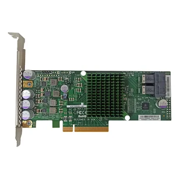 AOC-S3008L-L8E SAS SATA 9300-8I 12 Гбит/с 8-Портовая Внутренняя карта PCI-e 3.0 HBA Smart Array Controller Card SFF-8643 Для Supermicro