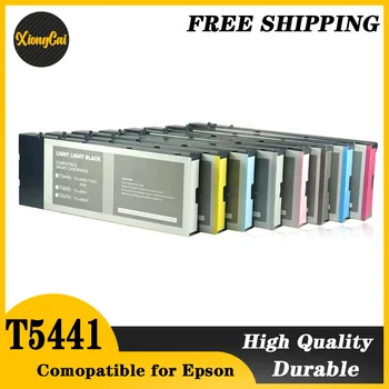 8 цветов/Комплект T5441-T5448 T5441 Совместимый Чернильный картридж с чернилами Для принтера Epson Stylus Pro 4000 7600 9600 220 мл/шт.