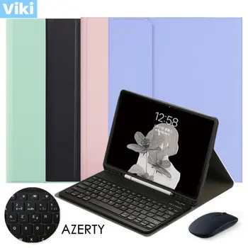 Чехол-клавиатура Clavier Azerty для Samsung Galaxy Tab A8 Case 2021 Русско-Испанский Чехол-клавиатура для Galaxy Tab A8 10,5 SM-X200