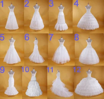 Свадебная юбка-обруч, аксессуары для свадебной нижней юбки, комбинация с Кринолином, белая