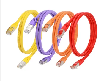 R1146 шесть сетевых кабелей домашняя сверхтонкая высокоскоростная сеть cat6 gigabit 5G широкополосная компьютерная маршрутизация соединительная перемычка
