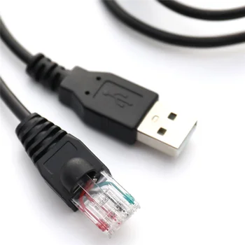 Консольный кабель USB-RJ50 AP9827 для APC Smart UPS 940-0127B 940-127C 940-0127E с формованным ограничителем натяжения, 1,8 М