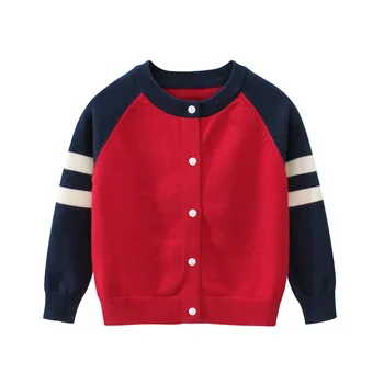 Новый свитер для маленьких мальчиков, Рождественский свитер для маленьких мальчиков, Хлопковые кардиганы с длинными рукавами, Детская одежда, Джемпер, трикотаж, Детский свитер