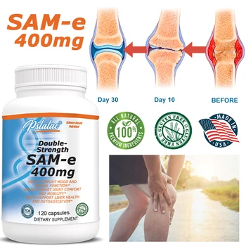 Sam-E 400 мг добавки с эффектом памяти для поддержки мозга, укрепления здоровья суставов и печени - Ноотропные добавки